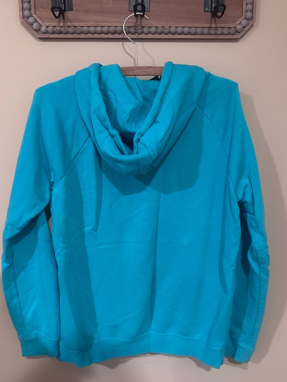 Nike Teal Hoodie-MED - Picture 2 of 3